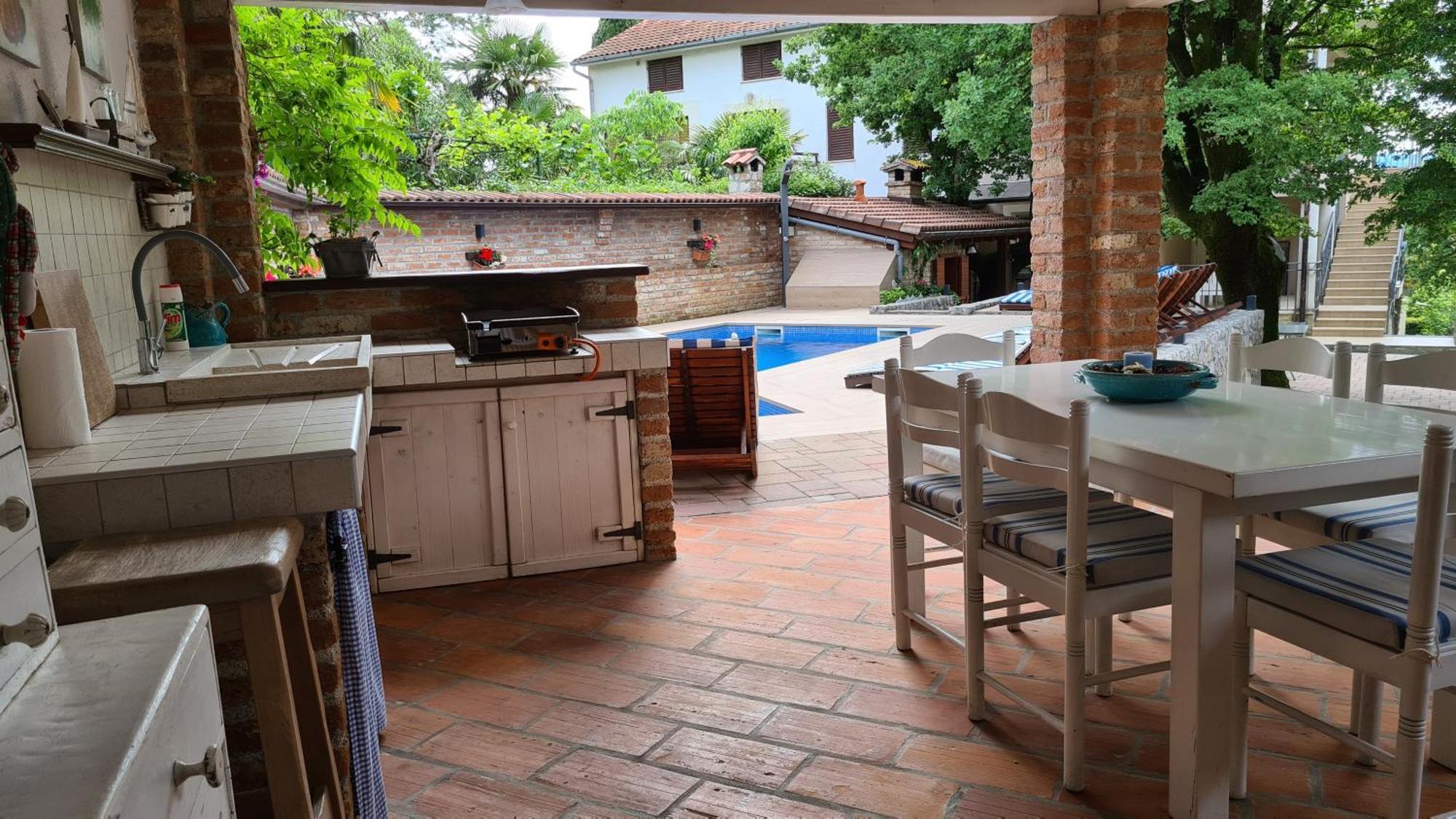 Villa Amalia Apartments Malinska Extérieur photo